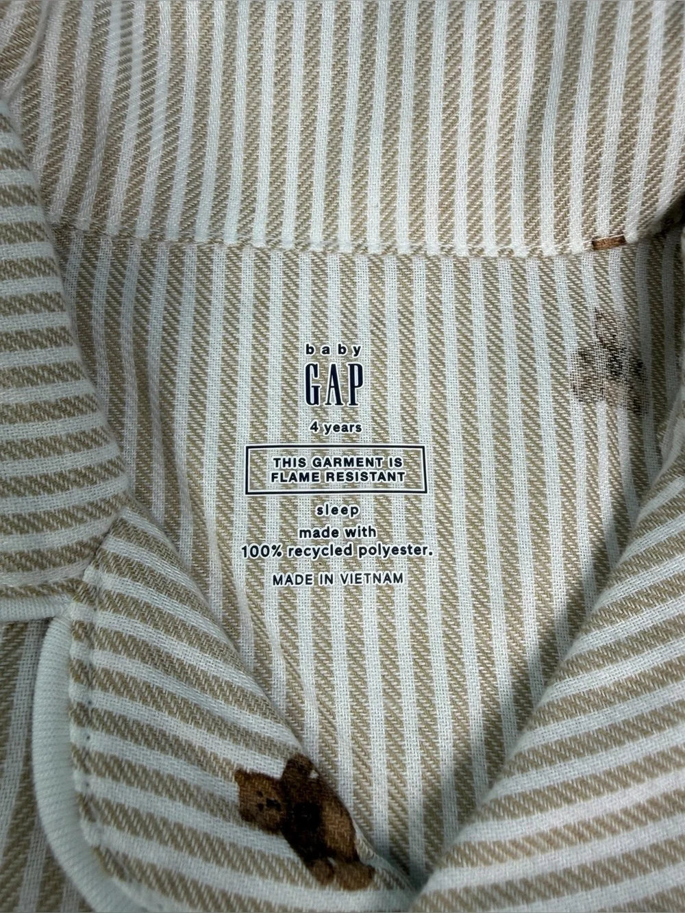 Gap Baby & Toddler Recycled Two Pajamas Set 4 Years